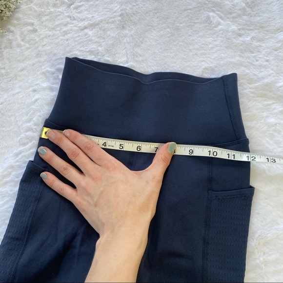 Fabletics Super Knits Navy Blue Leggings - Picture 6 of 14
